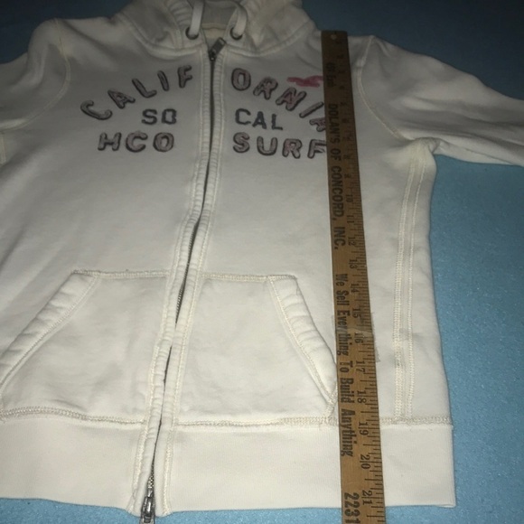 HOLLISTER California So Cal HCO Surf double zipper, drawstring hoodie size S - Picture 8 of 10